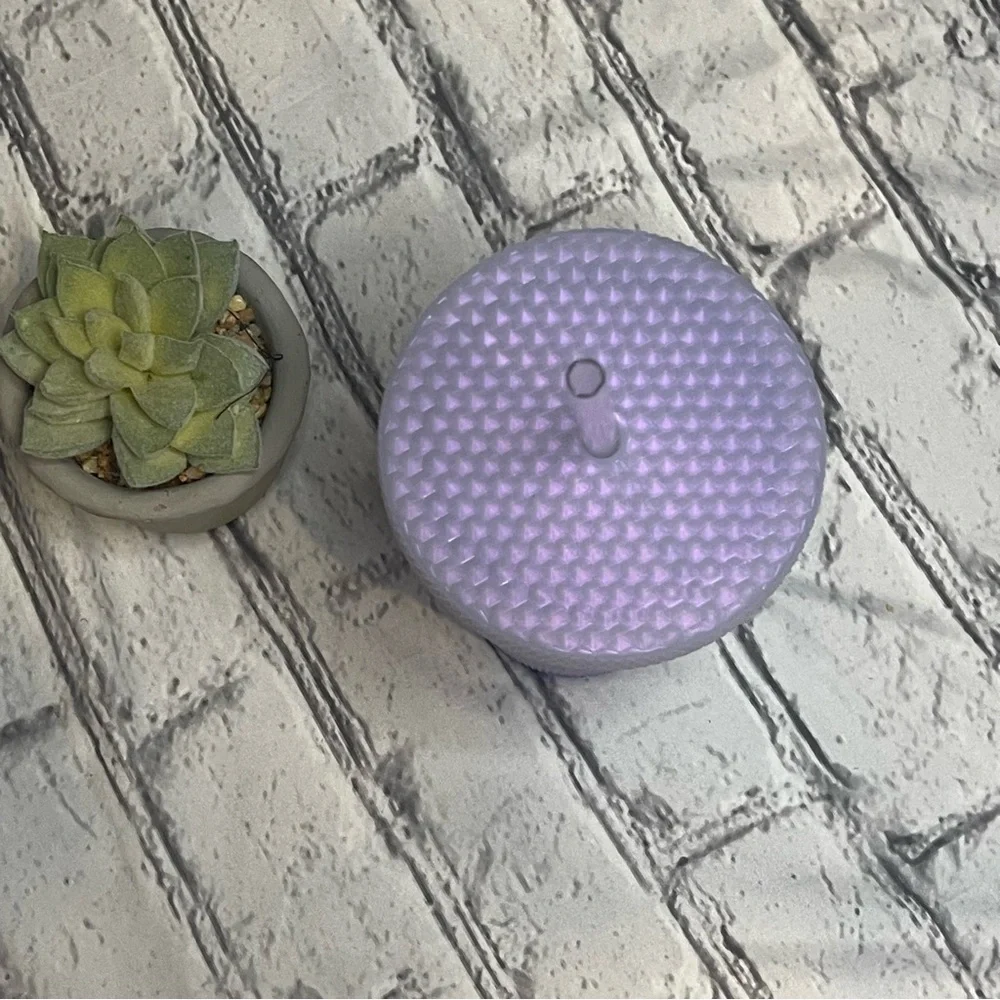 LIMITED EDITION Starbucks Winter Iced Lilac White 16oz Grande Cold Cup Tumbler - Picture 2 of 5